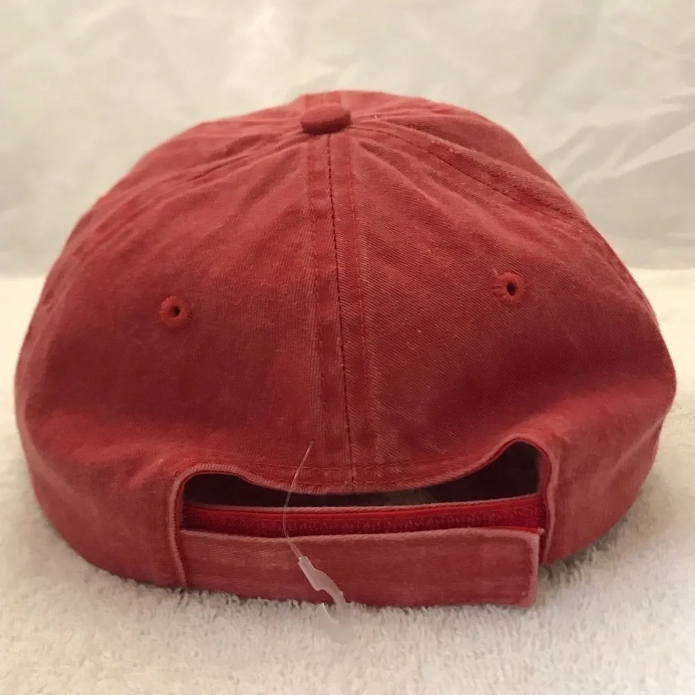 JS International for Cancun Adjustable Pink & Tan Cotton Travel Beach Ball Cap
